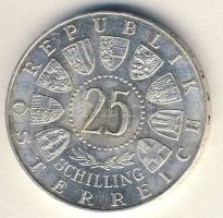 Ausztria 1958. 25Sch Ag "Carl Auer von Welsbach" T:2/3