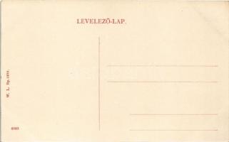 Szarvas, Római katolikus templom, piac. W.L. Bp. 1400. 8083