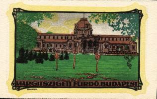 Budapest XIII. Margitszigeti fürdő litho s:Szekeres