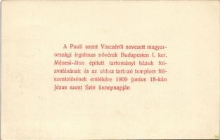 Budapest XI. Pauli Szent Vincéről nevezett irgalmas nővérek magyarországi tartományi háza. Ménesi út...
