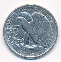Amerikai Egyesült Államok 1942. 1/2$ Ag "Walking Liberty" T:3 USA 1942. 1/2 Dollar Ag &quo...