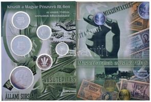 2006. "Mesterdarabok ezüstből 1946" 1946. 2f-5Ft Ag (6xklf) forgalmi sor utánverete eredet...
