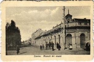 Szentes, Kossuth tér, Bányai József utóda üzlete (Rb)