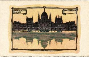 Budapest V. Parlament litho