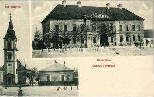 Kunszentmiklós, Református templom, községháza. Tolnai Antal kiadása