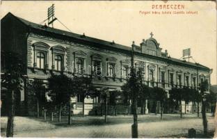 1909 Debrecen, Polgári leányiskola (Svetits intézet). W.L. 203. (b)