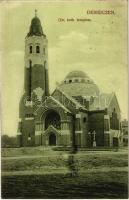1910 Debrecen, Görögkatolikus templom. Divald Károly Fia kiadása
