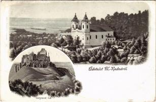 1906 Máriaradna, Radna; Solymosi vár / castle. Fischer G. litho (fl)