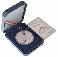 2002. 3000Ft Ag "Széchenyi Könyvtár" tanúsítvánnyal, dísztokban T:PP Adamo EM179