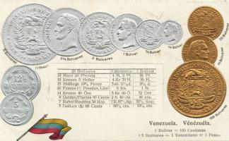 Venezuela coins (Emb.)