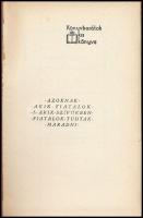 Madarassy László: Művészkedő magyar pásztorok. Horváth Jenő eredeti rajzaival. Könyvbarátok kis köny...