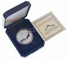 1999. 2000Ft Ag "A 2000. évforduló" dísztokban, tanúsítvánnyal T:PP Adamo EM163