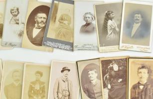 cca 1880-1900 20 db francia vizitkártya