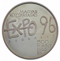 1993. 500Ft Ag Expo 96 kapszulában T:1 (eredetileg PP) fo., ujjlenyomat Adamo EM131