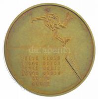 2002. 1000Ft Br "Üzenet" szétcsavarható érme, dísztokban T:1 Adamo EM182