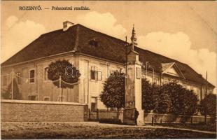 Rozsnyó, Roznava; Premontrei rendház / convent