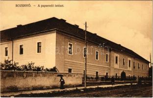 Rozsnyó, Roznava; Papnevelő intézet / theological school