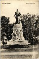 Sátoraljaújhely, Kossuth szobor. Gojdics Vilma kiadása (EK)