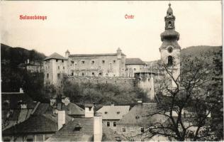 Selmecbánya, Schemnitz, Banská Stiavnica; Óvár. Joerges A. 158. / castle