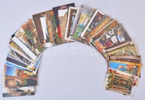 Kb. 100 db MODERN vallásos motívum képeslap / Cca. 100 modern religious motive postcards
