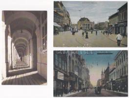 Nagyvárad, Oradea; 7 db modern reprint képeslap / 7 modern reprint postcards