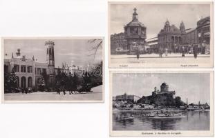 22 db RÉGI magyar város képeslap / 22 pre-1945 Hungarian town-view postcards