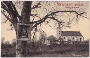 1918 Privigye, Prievidza; Mária templom. W.L. Bp. 4548. Gubits B. kiadása / church (EK)