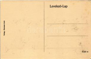 Szerdahely, Miercurea Sibiului, Merkurea, Reussmarkt; Piac tér és iskola / Marktplatz mit Schule / m...