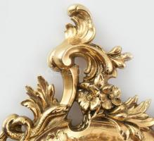 Jaeger electronic kvarc falióra masszív, aranyozott réz kerettel. Működő, jó állapotban. 37 cm