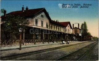 India, Indija; Vasútállomás / Kolodvor / Bahnhof / railway station