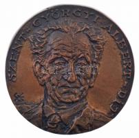 Szőllőssy Enikő (1939-) DN Szent-Györgyi Albert-díj egyoldalas, öntött bronz emlékérem (80mm) T:1-