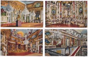 Chiemsee, Schloss Herrenchiemsee - 13 pre-1945 unused postcards