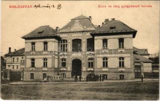 Kolozsvár, Cluj; Elme és ideg gyógyászati kóroda / hospital, neurology and psychiatry