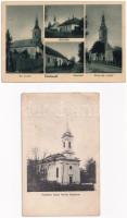 4 db RÉGI kárpátaljai képeslap vegyes minőségben / 4 pre-1945 Transcarpathian postcards in mixed quality