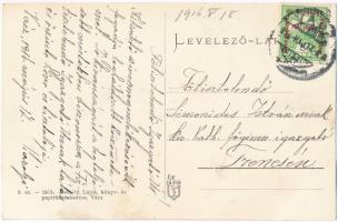 1916 Vác, Dunaparti sétány. Demjén Lajos kiadása