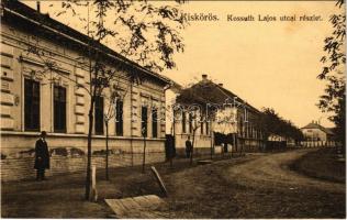 Kiskőrös, Kossuth Lajos utca. Majoros és Szekulesz kiadása