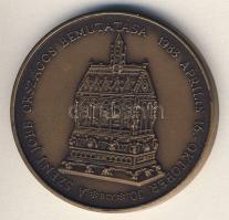 1988. "MÉE-Szent Jobb országos bemutatása" Br emlékérem T:2