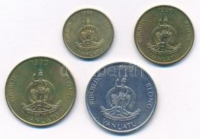 Vanuatu 1983-1990. 1V-10V T:1-
Vanuatu 1983-1990. 1 Vatu - 10 Vatu C:AU