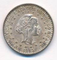 Brazília 1913. 1000R Ag T:2
Brazil 1913. 1000 Reis Ag C:XF
Krause KM#513