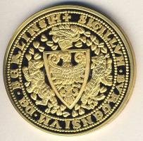 NSZK 1987. "750 éves Berlin-legrégibb címer 1280" Br emlékérem T:PP Tanúsítvánnyal!