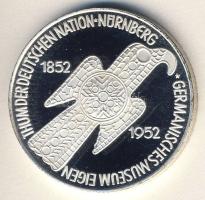 NSZK DN "Germanische Museum-Nürnberg" ffém emlékérem T:PP