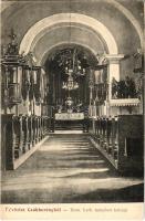 1912 Csákberény, Római katolikus templom belső (EK)