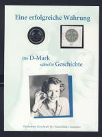 NSZK 1992. 1M érmés emléklapon, bélyeggel T:1