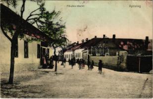 1915 Apostag, Fő utca. Bencze Sándor kiadása (EK)