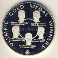 Jamaica 1980. 25$ 136,08g Ag "Olimpiai győztesek" T:PP Csak 6.969db! R!