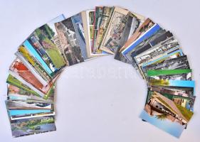 91 db MODERN használatlan magyar város képeslap / 91 modern unused Hungarian town-view postcards