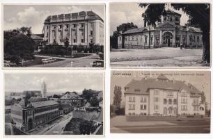 46 db főleg RÉGI magyar város képeslap vegyes minőségben / 46 mostly pre-1945 Hungarian town-view postcards in mixed quality