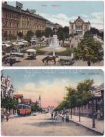 Pécs - 2 db régi képeslap / 2 pre-1945 postcards