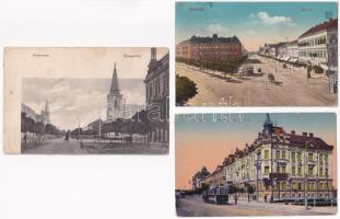Temesvár, Timisoara; - 3 db régi képeslap / 3 pre-1945 postcards
