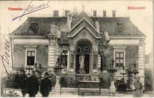 1912 Temesvár, Timisoara; Mária szobor / Virgin Mary statue